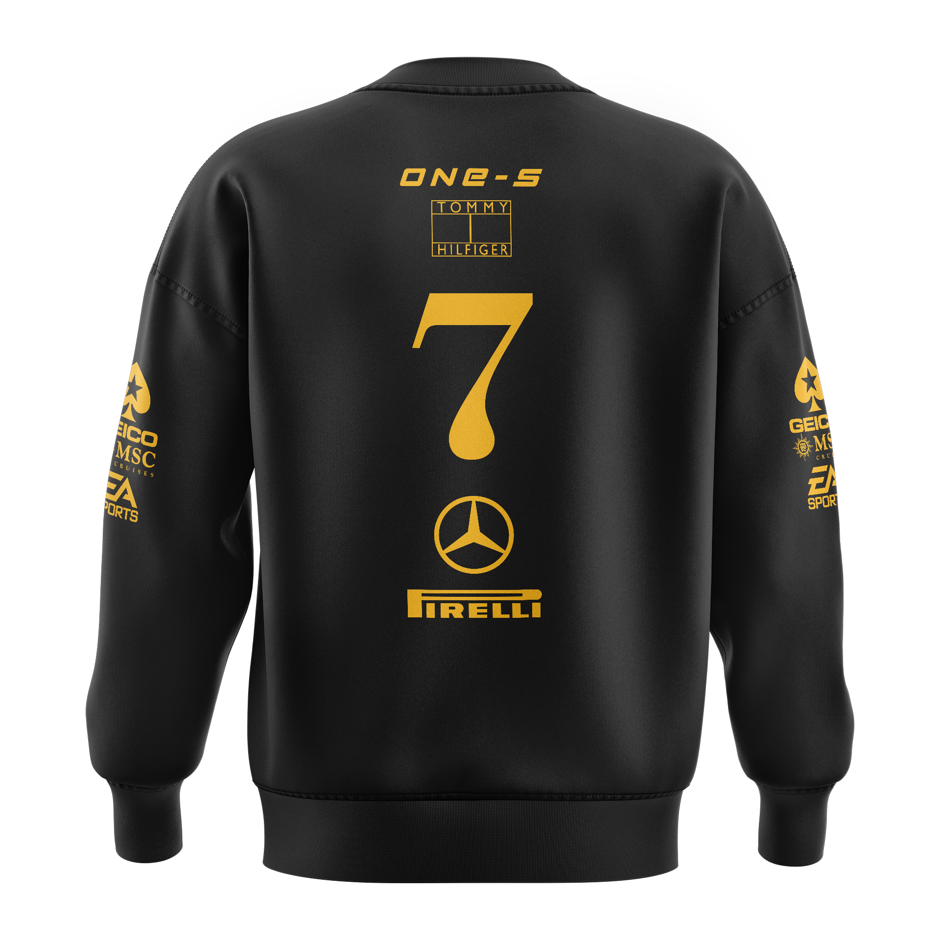 Sweater Inspired APX GP – Edición Negra Gold Premium