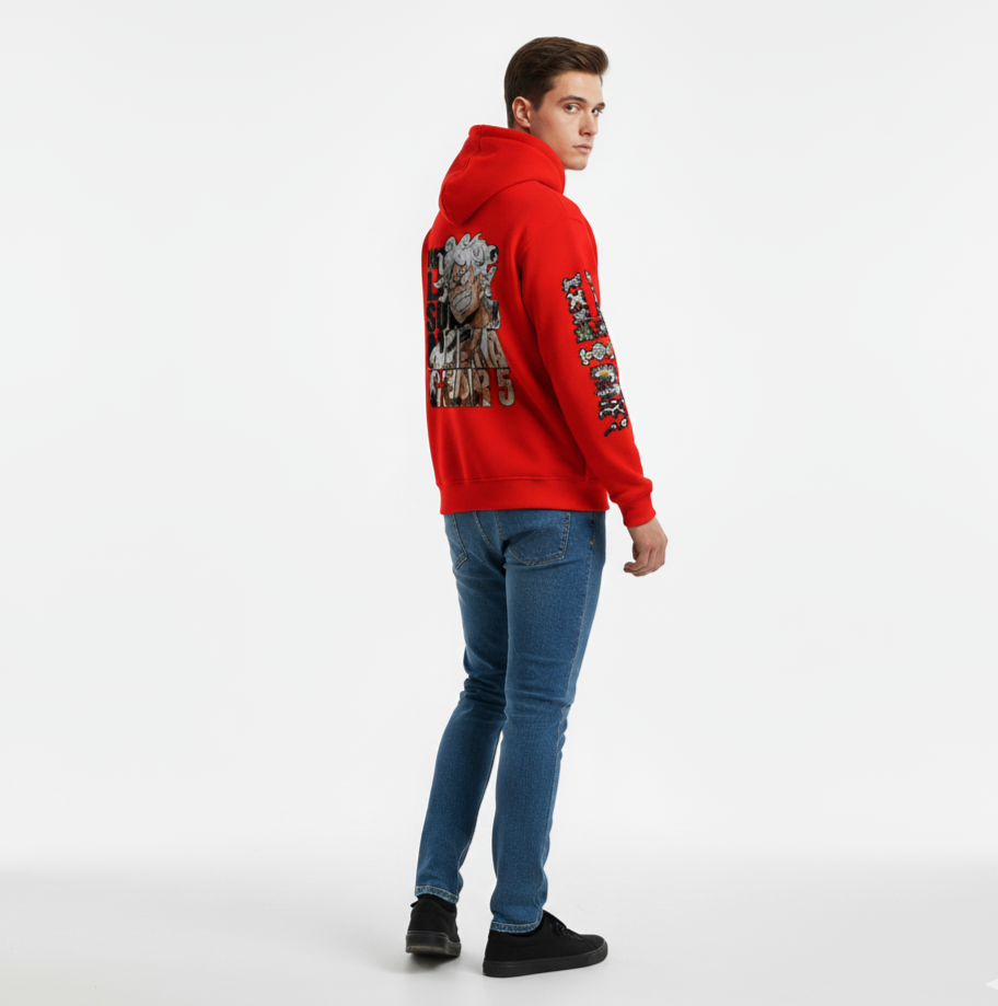 Hoodie inspirado One Piece Mugiwara Crew