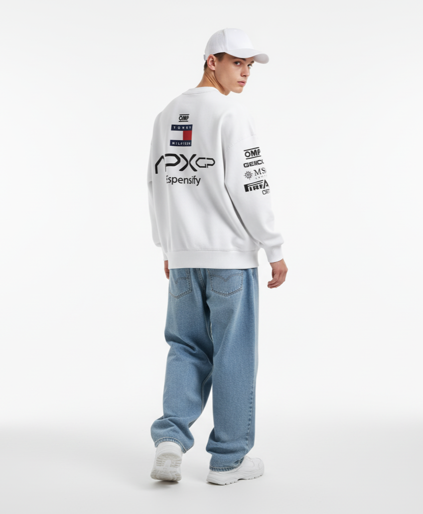 Sweatshirt Oversized inspirado en APXGP Espensify F1 Movie