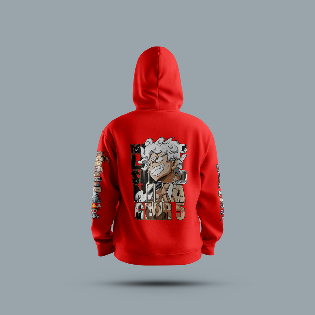 Hoodie inspirado One Piece Mugiwara Crew