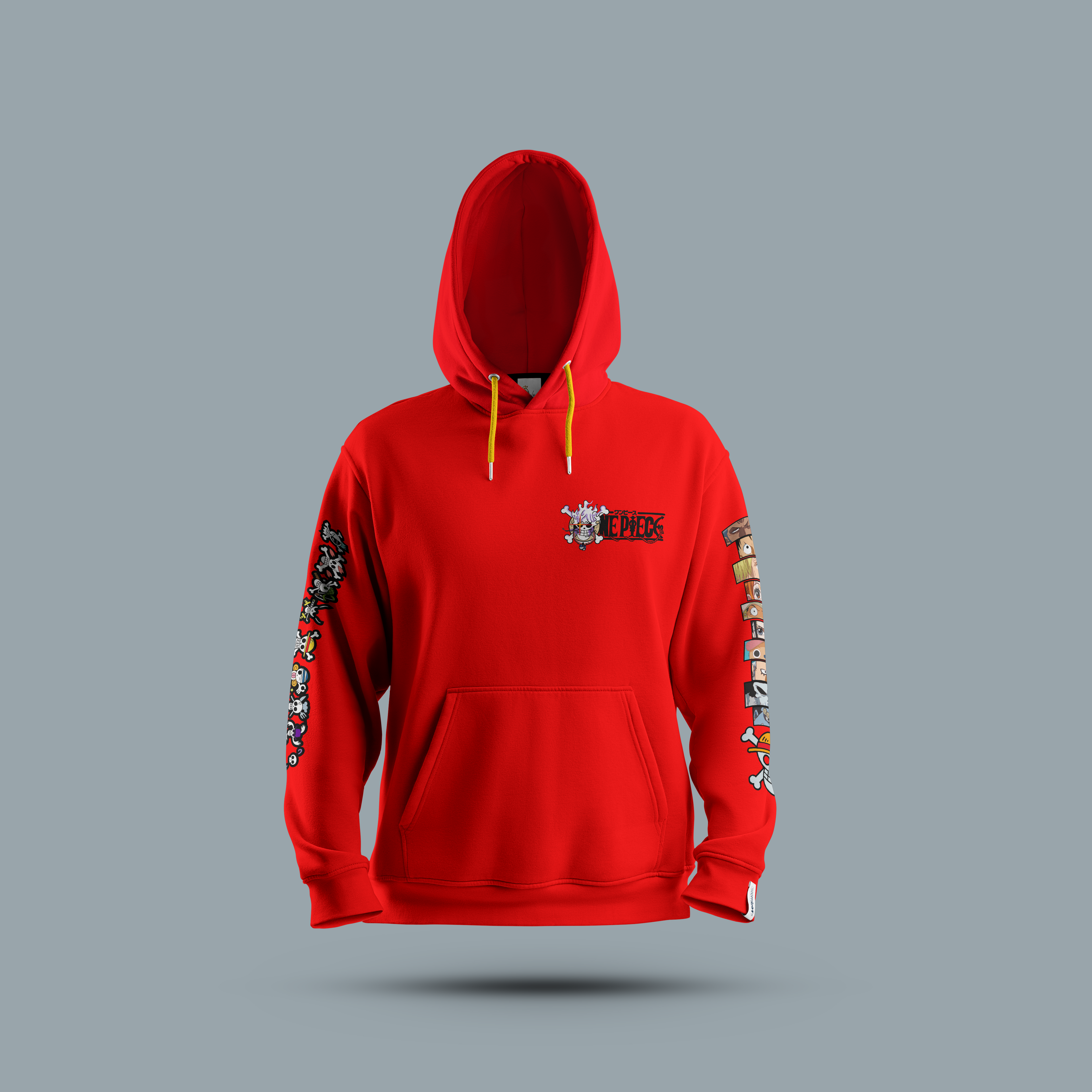 Hoodie inspirado One Piece Mugiwara Crew