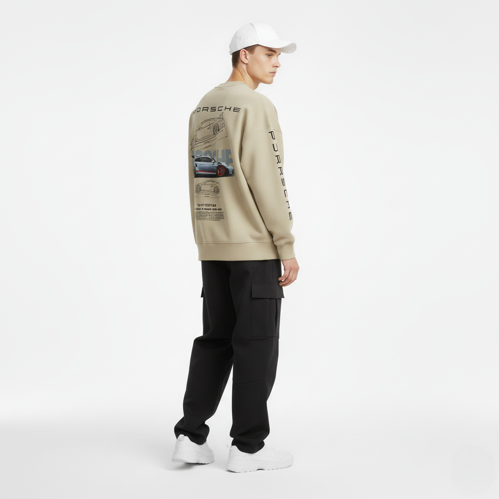 Sweater Inspired Porsche 911 – Edición Heritage Sport