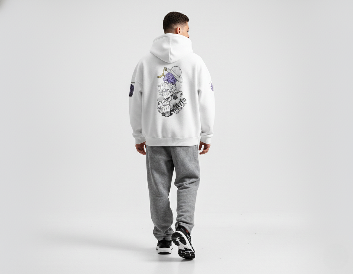 Sweater Inspirado en Luffy – Edición Gomu Gomu