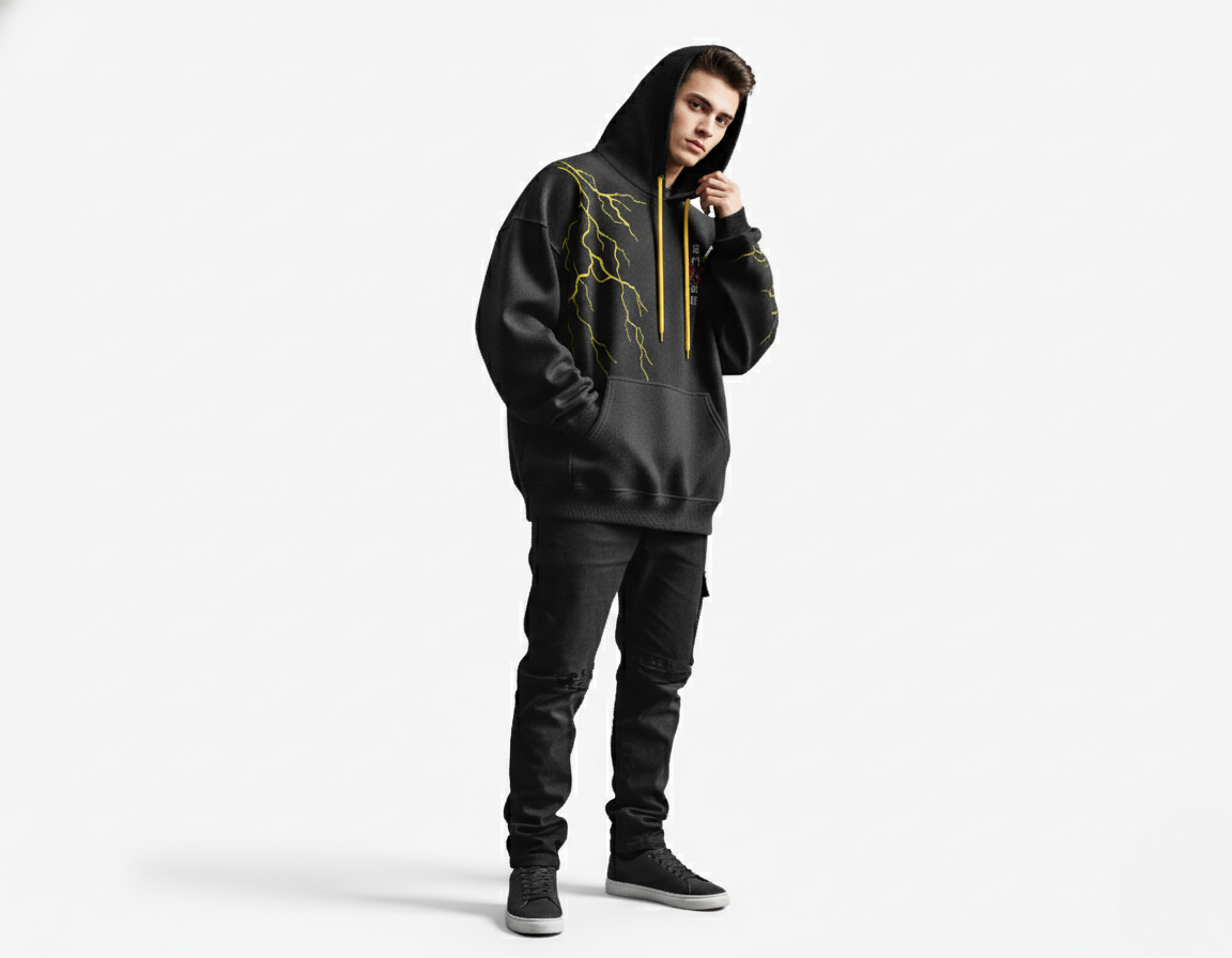 Sweater Inspirado en Zenitsu – Edición Thunder Breath