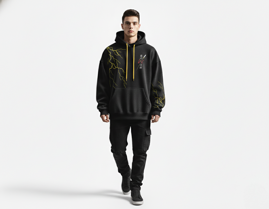 Sweater Inspirado en Zenitsu – Edición Thunder Breath