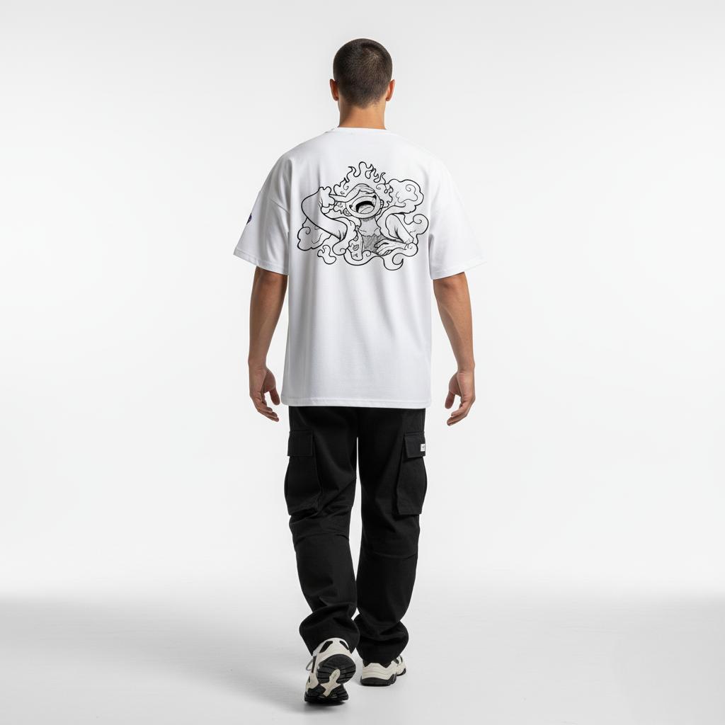 T-Shirt Inspirada en Luffy – Edición Future Pirate King