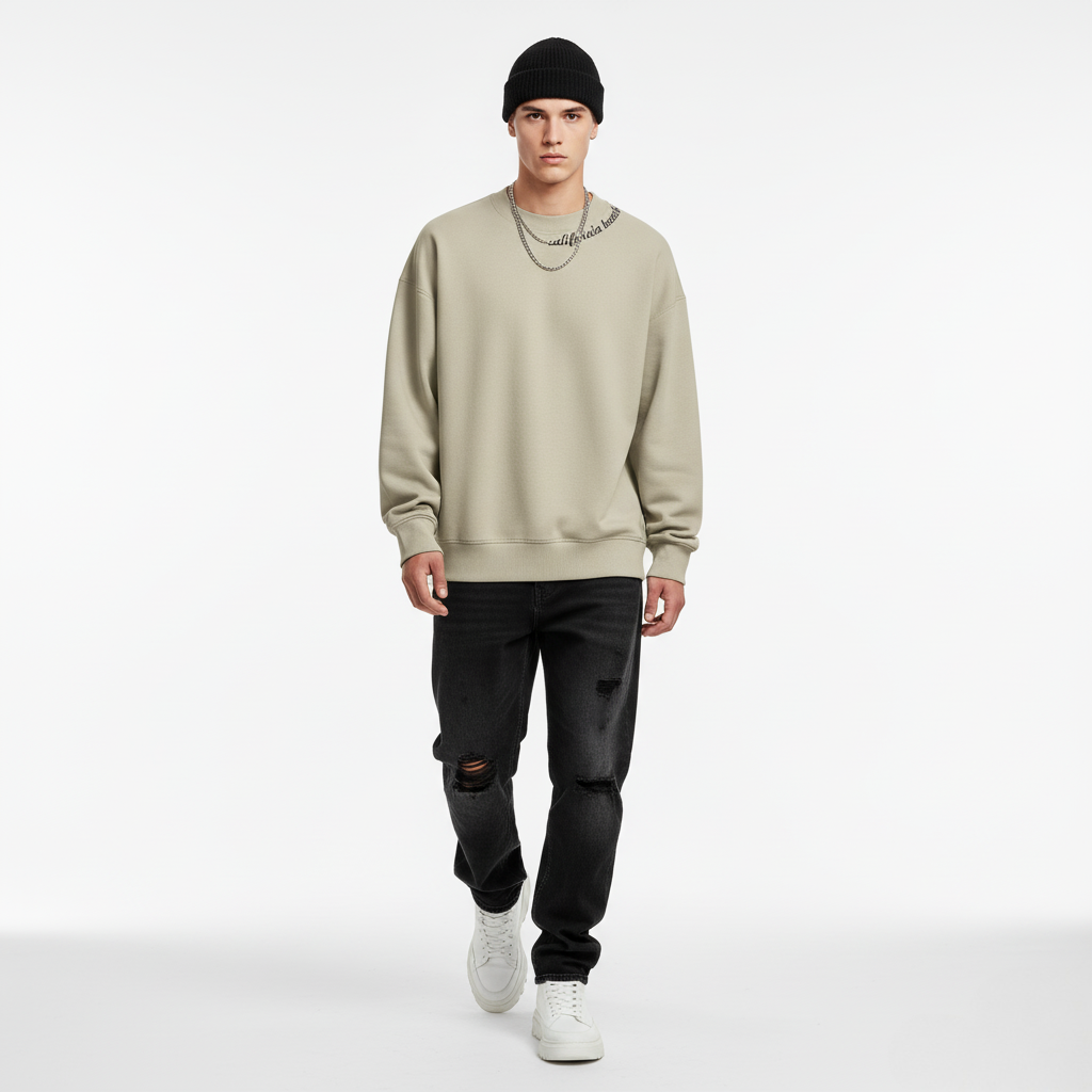 Sweatshirt Oversized "California Beach"  Arena