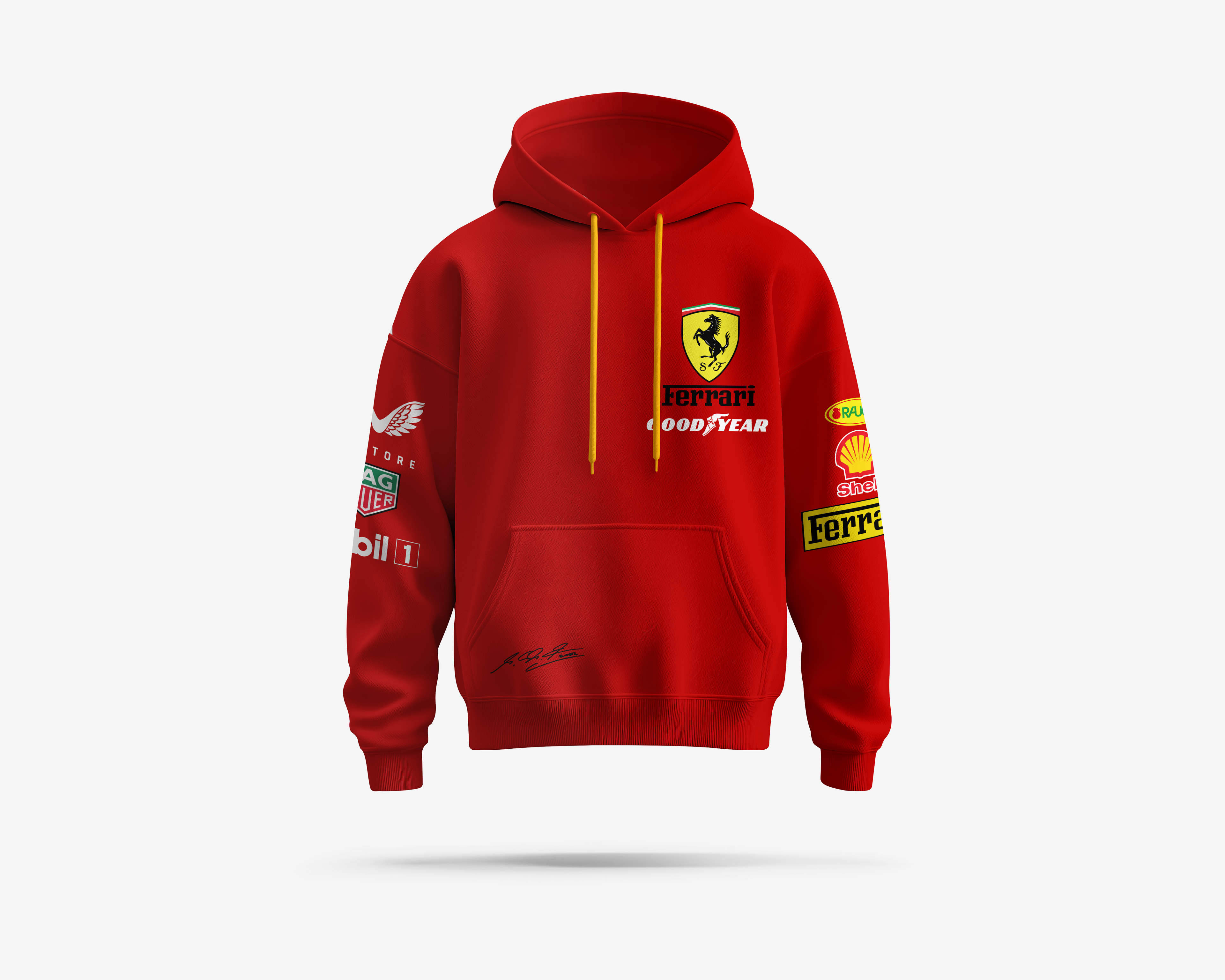 Hoodie Retro Inspirado Ferrari Schumacher '96 - Edición de Campeón