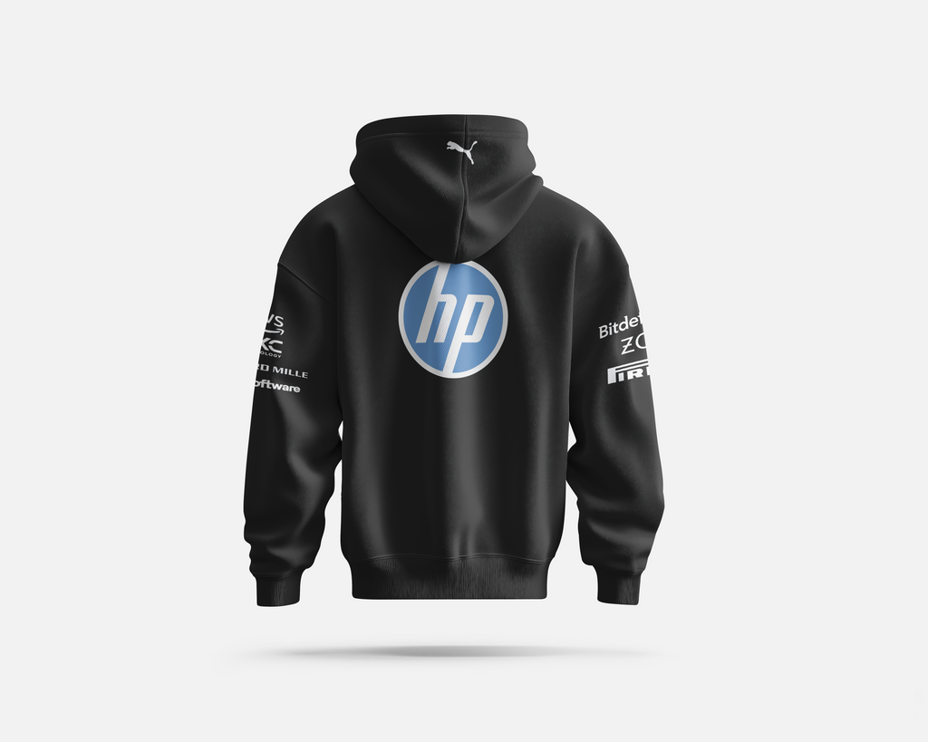 Hoodie Oversize inspirado en Ferrari Temporada 2025 Black Edition