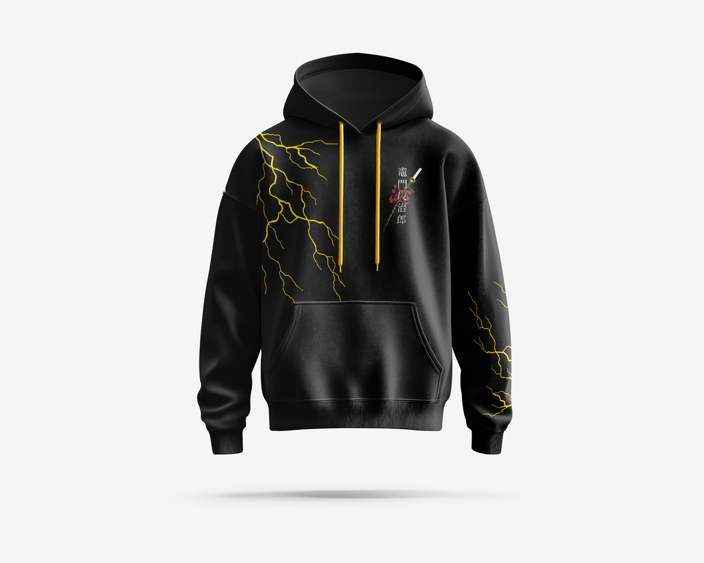 Sweater Inspirado en Zenitsu – Edición Thunder Breath