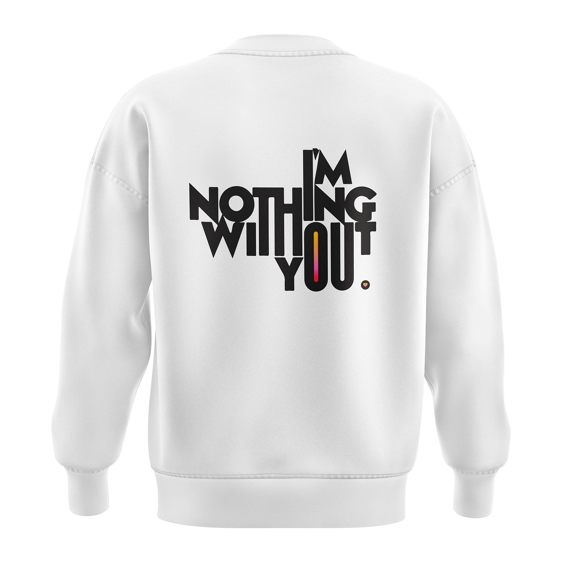 Sweatshirt Oversized "Life Is Good"