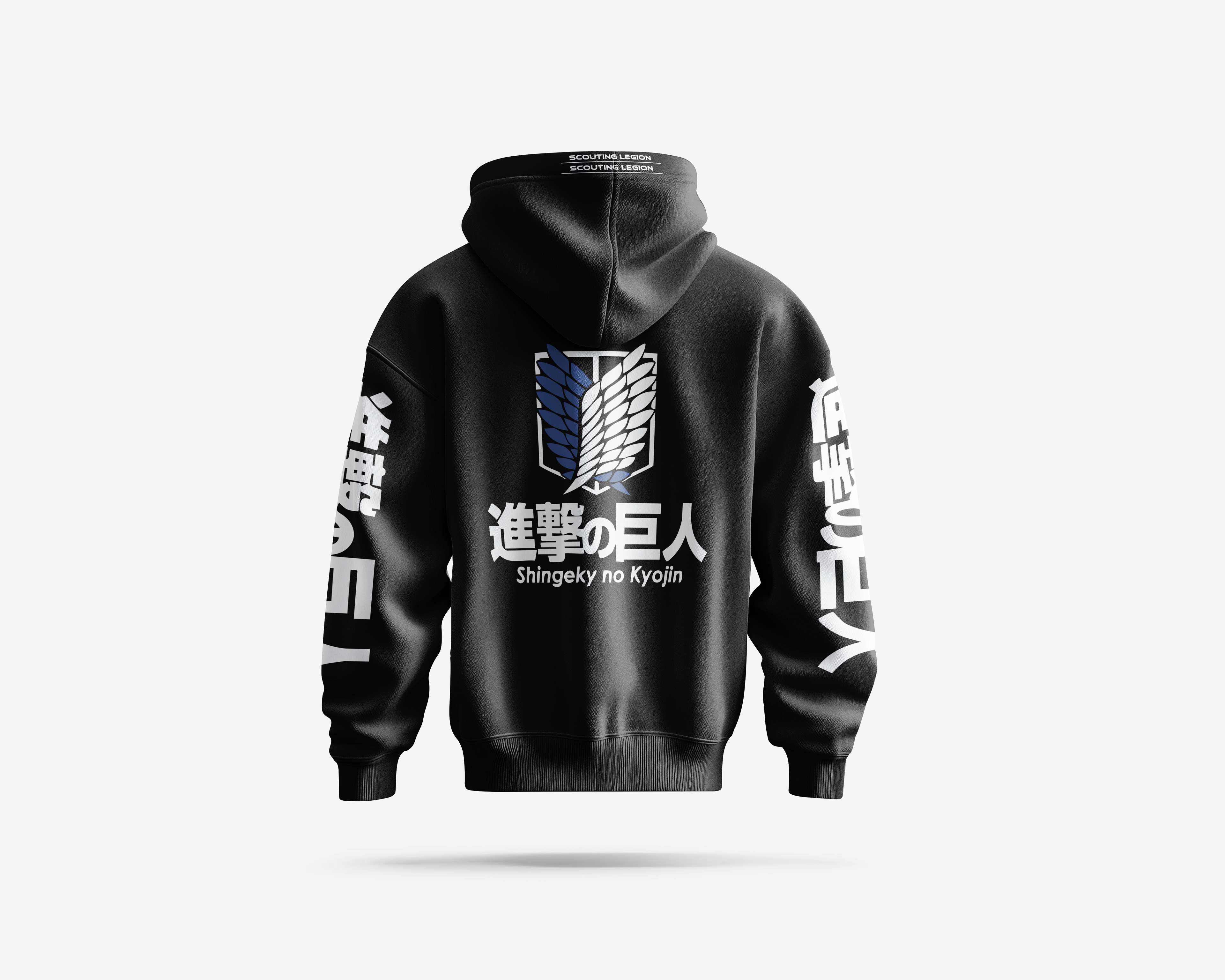 Hoodie Oversized Attack on Titan Edición Scouting Legion