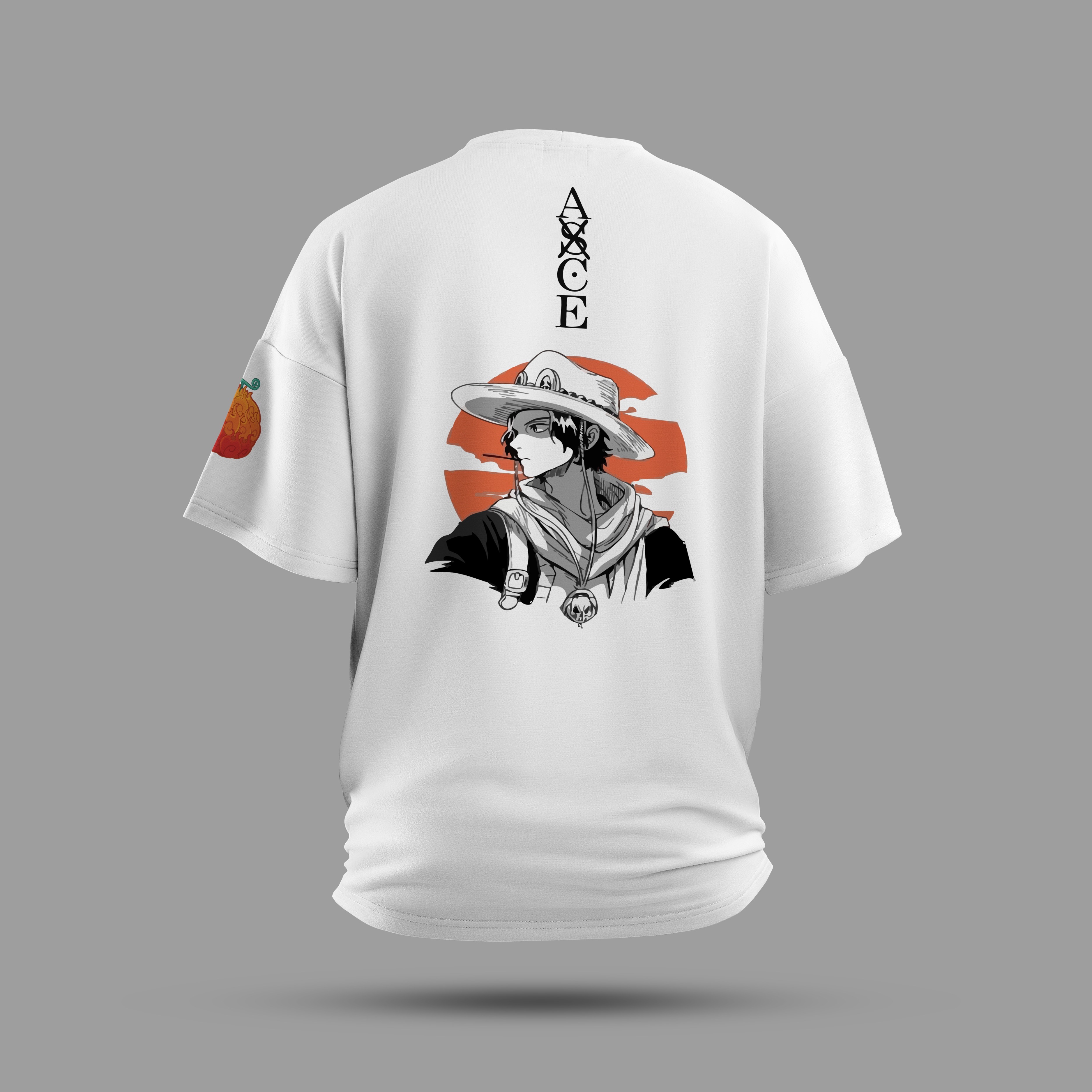 T-Shirt Inspirada en Ace – Edición Fire Fist