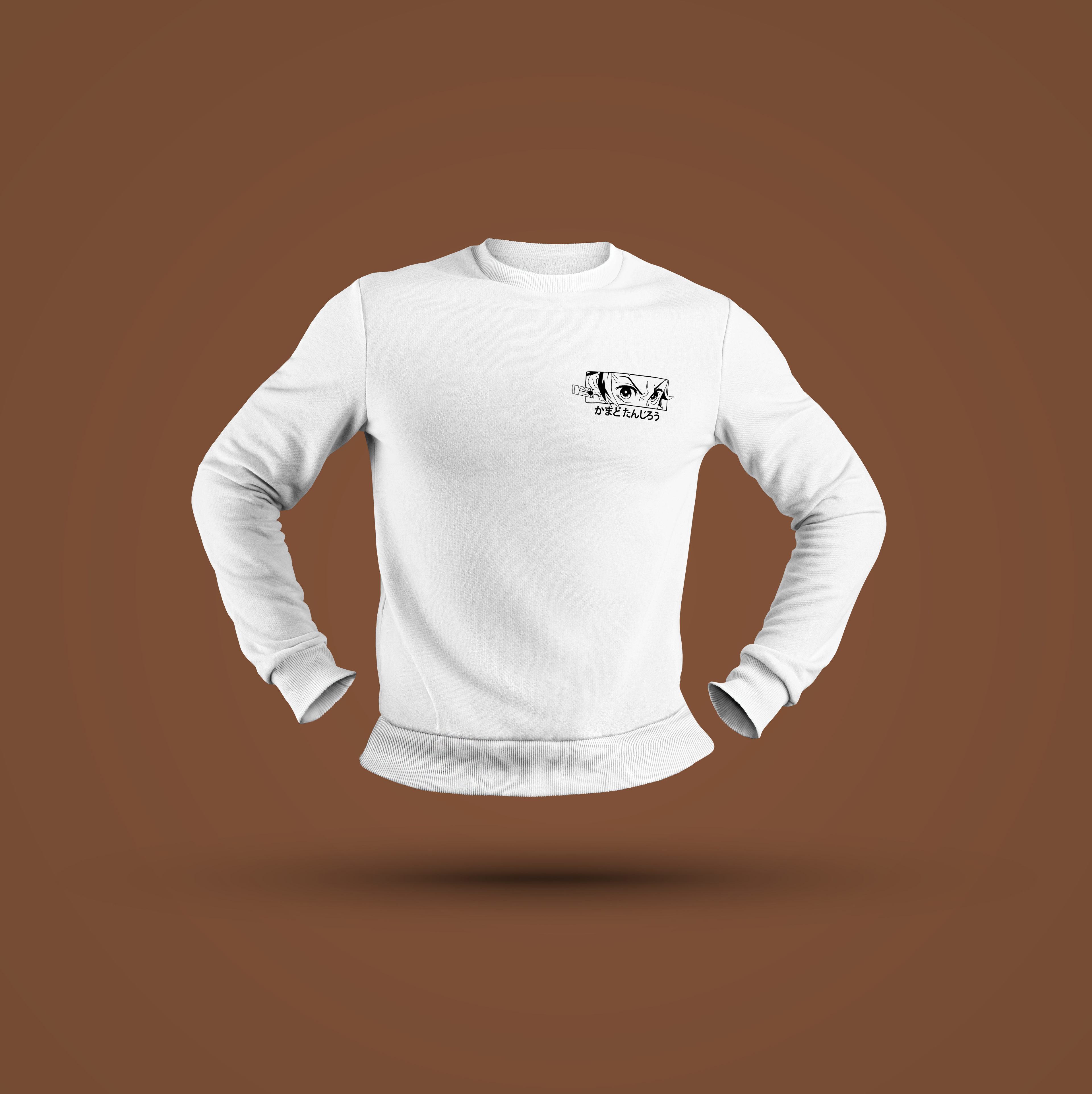 Buzo Minimalista Anime: Ojos de Tanjiro (Kimetsu no Yaiba)